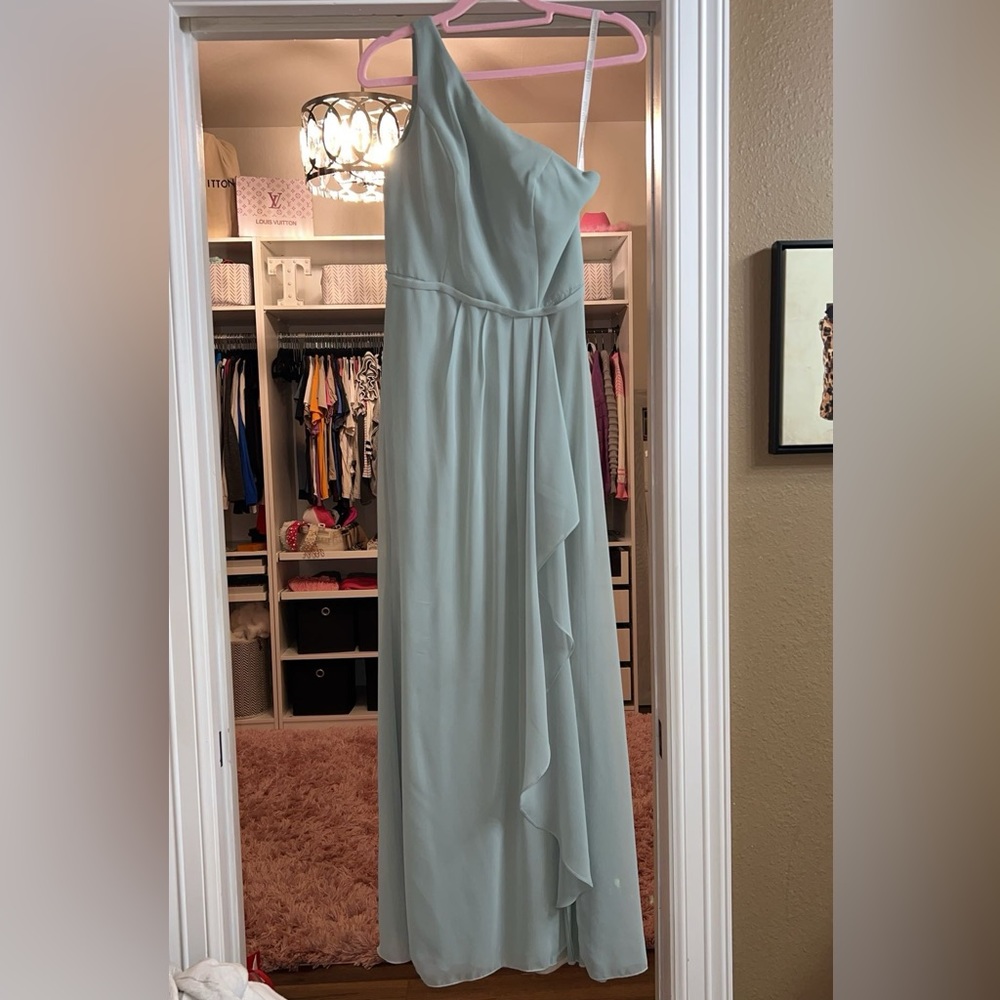 Sage green wedding/prom/ formal dress!